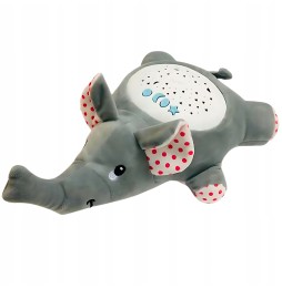 Elephant Projector with Music Box and Night Light