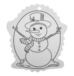 Set of 12 Christmas Ornaments Coloring Pages