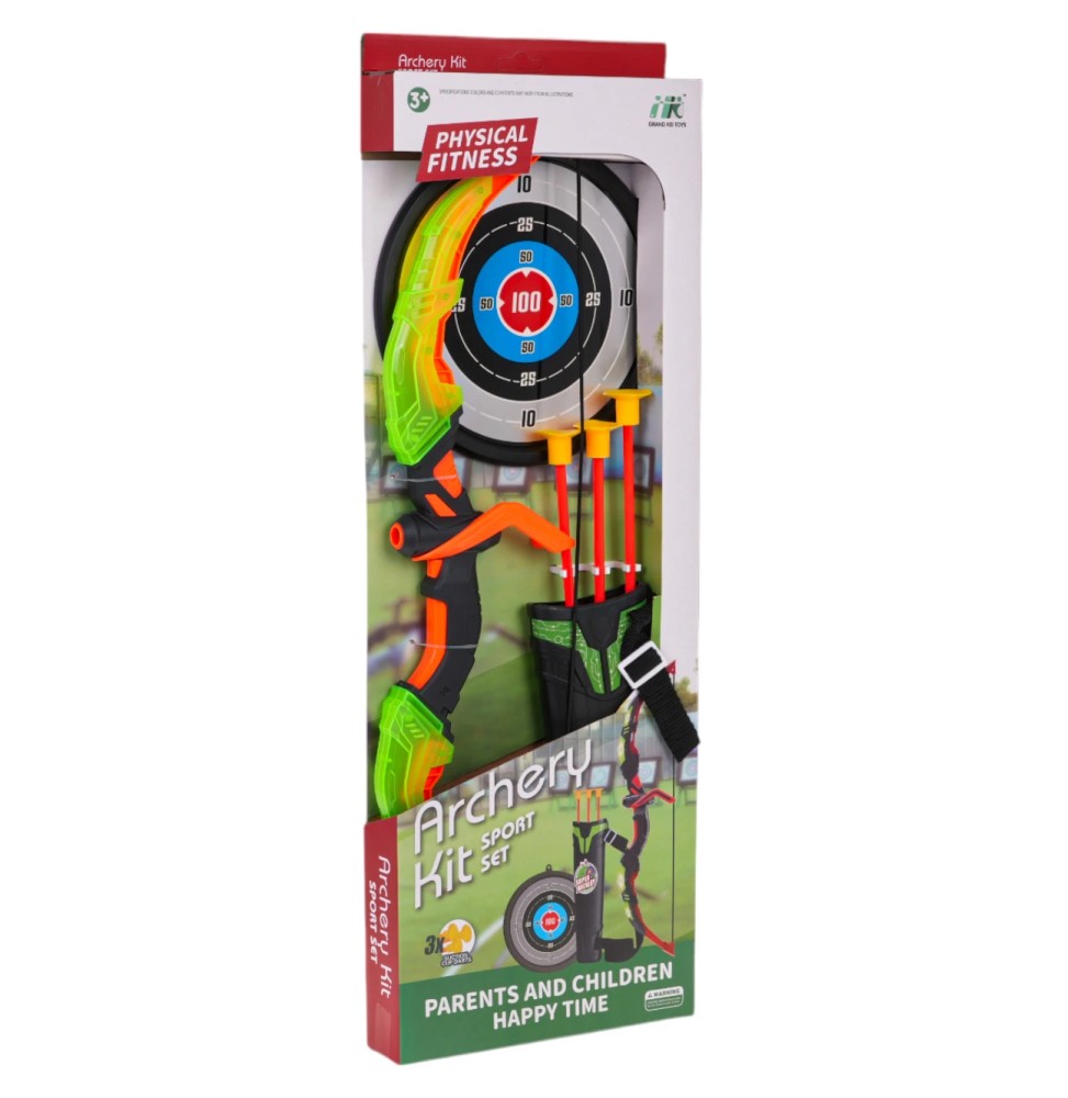 Archery Set with Quiver and Accessories for Kids