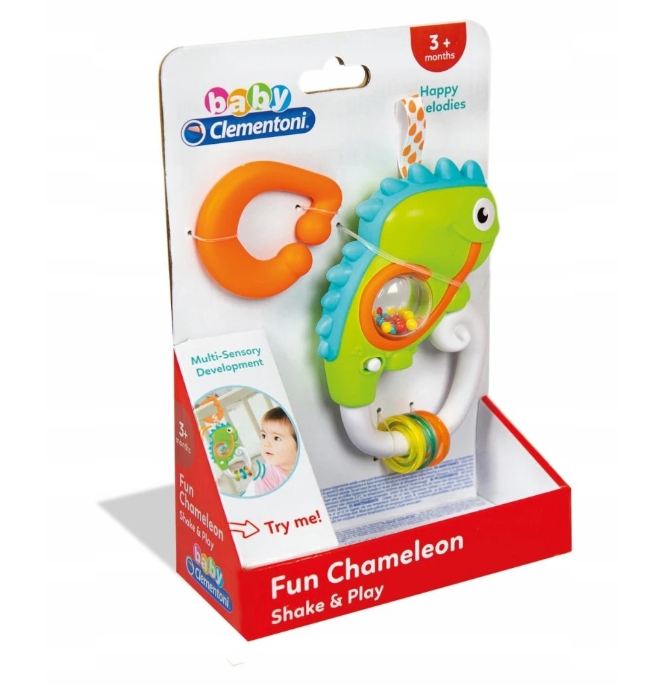 Chameleon Rattle by Clementoni for Babies