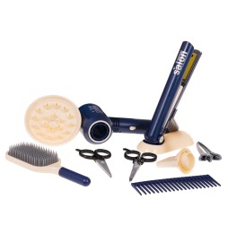 Blue Hairdresser Set with Accessories for Kids