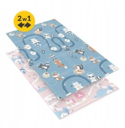 Reversible 4FIZJO Educational Mat 180x120 cm