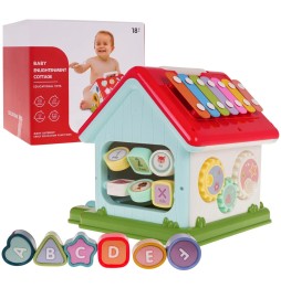 Interactive Toy House with Piano for Kids