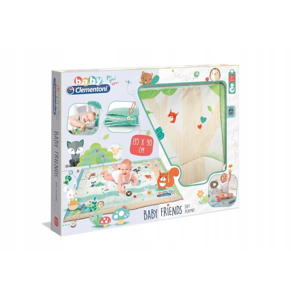 Clementoni playmat with animals for babies