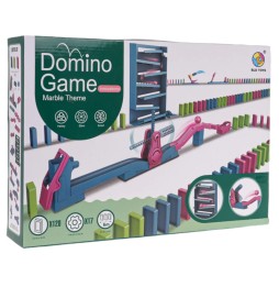 Set domino 130 piese cu traseu pentru copii