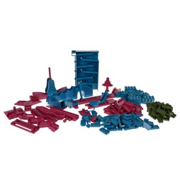 130-Piece Domino Set with Obstacle Course