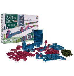 130-Piece Domino Set with Obstacle Course