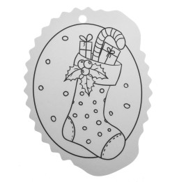 Set of 12 Christmas Ornaments Coloring Pages