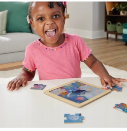 Fisher-Price Wooden Ocean Puzzle for Kids 2+