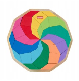 Fisher-Price drewniana układanka Mandala