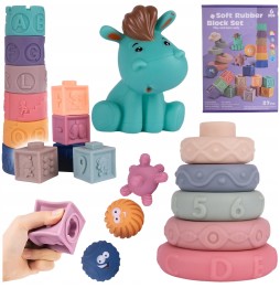 Soft Sensory Blocks 27 Pieces 6m+