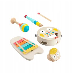 Fisher Price Drewniane instrumenty dla dzieci