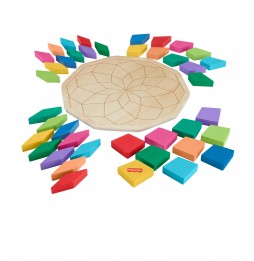 Fisher-Price drewniana układanka Mandala