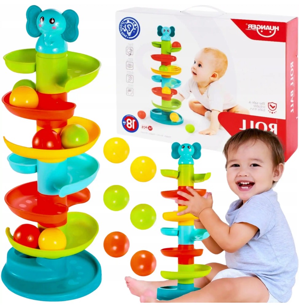 Tower with Balls for Kids