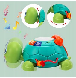 Interactive Educational Turtle with Music and LED