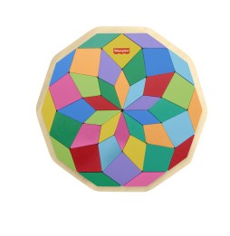 Fisher-Price Wooden Mandala Puzzle