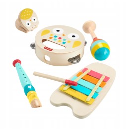 Fisher Price Instrumente din lemn pentru copii