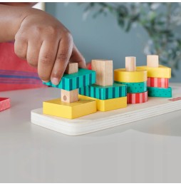 Drewniany sorter kształtów Fisher Price