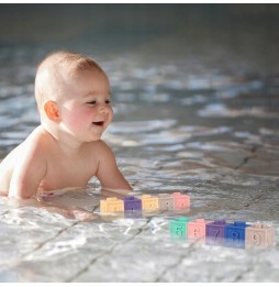 Colorful Sensory Blocks 12 Pieces Rubber