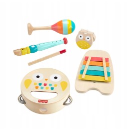 Fisher Price Instrumente din lemn pentru copii