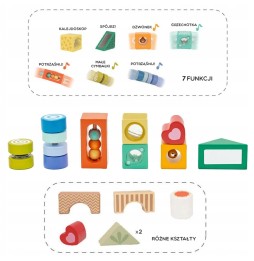 Montessori Sensory Blocks 7-in-1