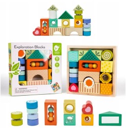 Montessori Sensory Blocks 7-in-1