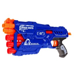 6-barrel toy gun Blaze Storm with foam darts