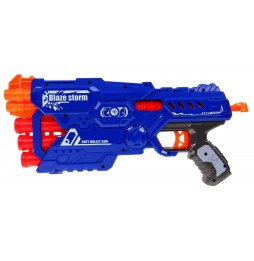 6-barrel toy gun Blaze Storm with foam darts