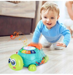 Interactive Educational Turtle with Music and LED