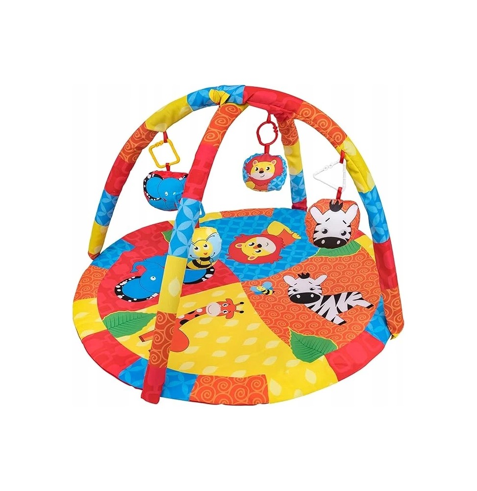 Kids Educational Play Mat with Animal Themes