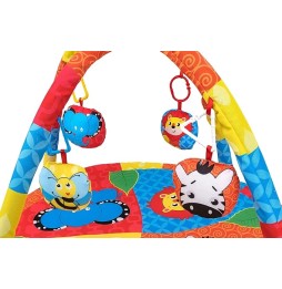 Kids Educational Play Mat with Animal Themes