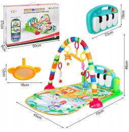 Interactive Educational Play Mat with Piano