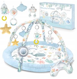 Educational Play Mat for Babies 0+ with Toys