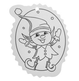 Set of 12 Christmas Ornaments Coloring Pages