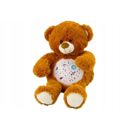 Plush Bear Soothing Toy with Sound and Light