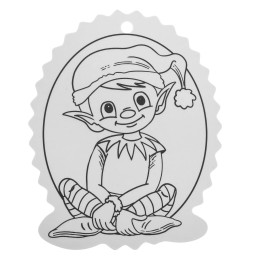 Set of 12 Christmas Ornaments Coloring Pages