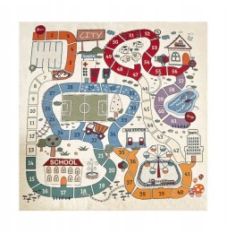 BabyCity Educational Play Mat 140x140 cm