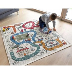 BabyCity Educational Play Mat 140x140 cm