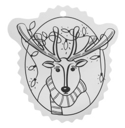 Set of 12 Christmas Ornaments Coloring Pages