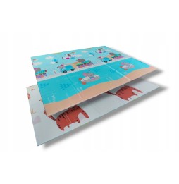 Foam Mat 150x180 Educational Animals