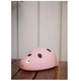 Filibabba LED Ladybug Lamp Lullu, Dusty Red