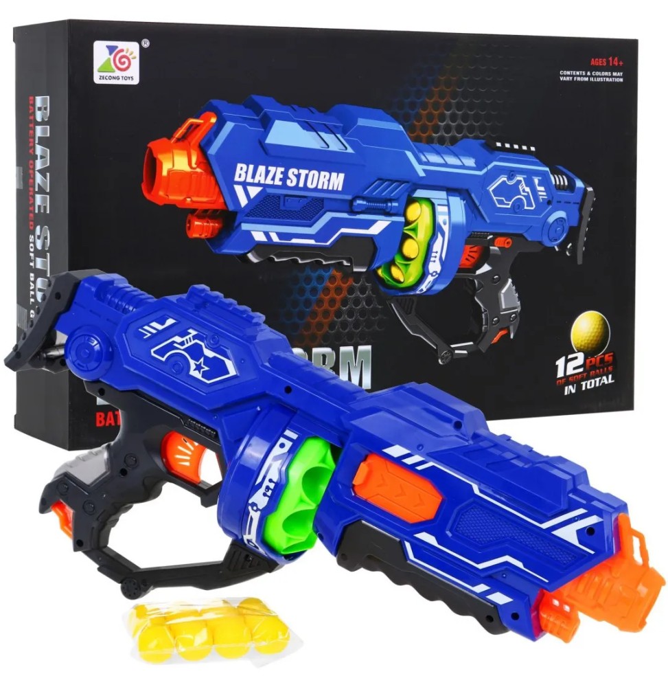 Blaze Storm Gun with Foam Balls for Teens