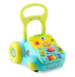 2-in-1 Push Walker with Educational Board