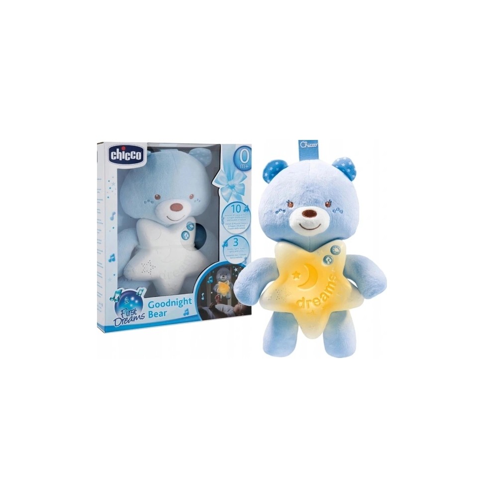 Chicco Blue Soothing Bear 25.5 cm