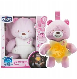 Chicco Pink Bear for Goodnight for Girls