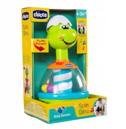 Chicco DINO Spinning Toy with Melody Interactive Dinosaur