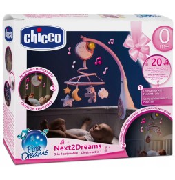 Karuzela Chicco Next2Dreams różowa