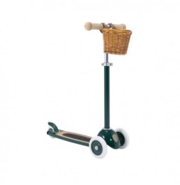 Banwood Three-Wheel Dark Green Scooter for Kids