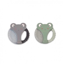 Filibabba Cooling Teether 2 pcs. Frog Shape