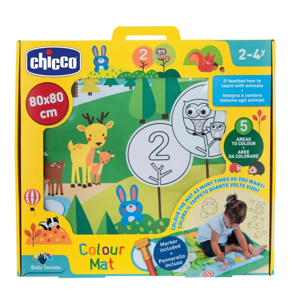 Chicco covor educativ 80x80 cm